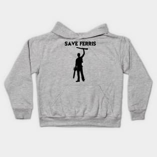 Save Ferris Evil Dead Kids Hoodie